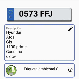 Hyundai Atos Prime Etiqueta C 2006