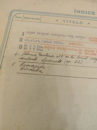 Discos Gramófono Columbia La Voz de su Amo