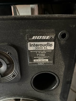 Altavoces Bose Interaudio 3000 XL