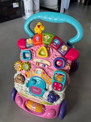 Andador Vtech 2 en 1 para bebé
