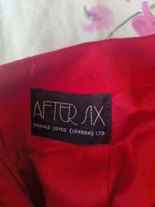Vestido de fiesta rojo