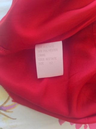 Vestido de fiesta rojo