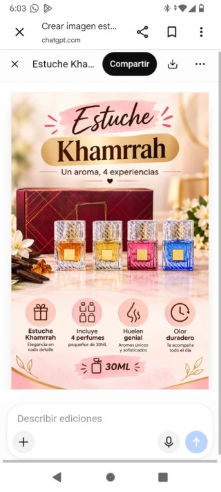 Cofanetto Khamrrah 4 profumi 30ML