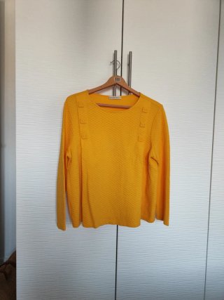 Camiseta amarilla mujer