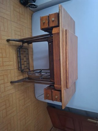 Mueble antiguo máquina coser Alfa. Regalo maquina