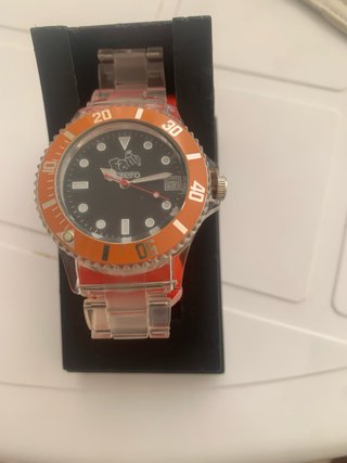 Reloj Fanta Naranja y Negro