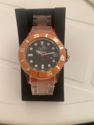 Reloj Fanta Naranja y Negro