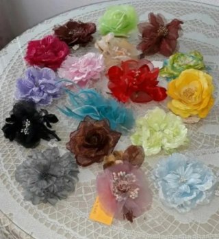 Colección 17 Adornos Florales