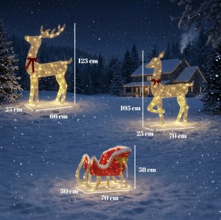 Trineo Navideño Exterior NUEVO