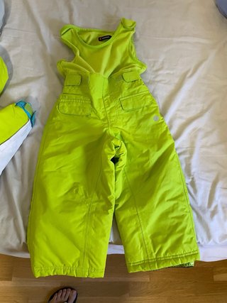 Conjunto Nieve Niño Azul y Verde