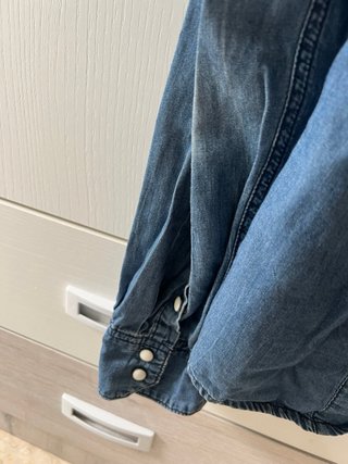 Camisa Vaquera Pull and Bear Talla XL