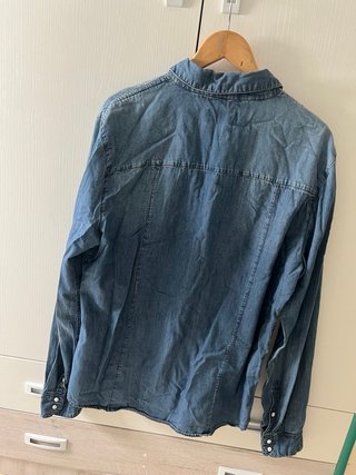 Camisa Vaquera Pull and Bear Talla XL