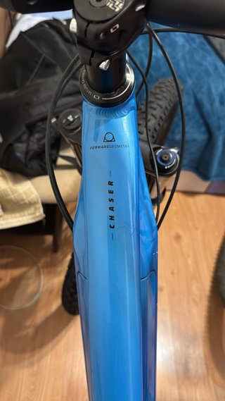 Bicicleta Mondraker Eléctrica Azul