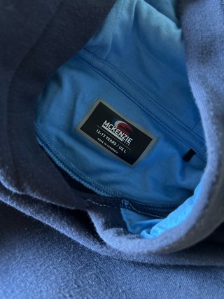 Sudadera McKenzie Azul Marino con Capucha T12-13