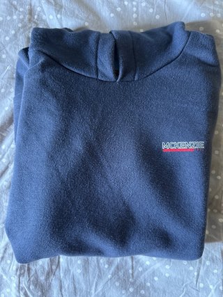 Sudadera McKenzie Azul Marino con Capucha T12-13
