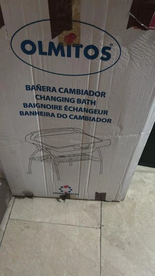 Bañera cambiador OLMITOS