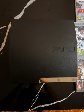 Consola PS3 Negra + 5 Juegos
