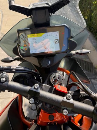 KTM 790 Adventure Negro/Naranja