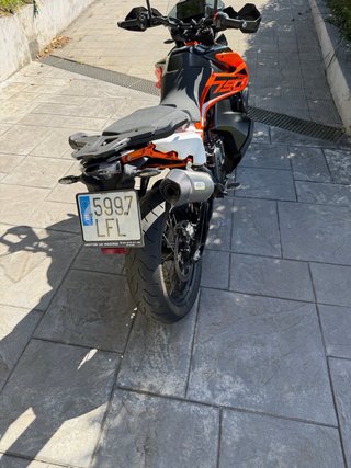KTM 790 Adventure Negro/Naranja