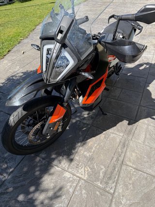 KTM 790 Adventure Negro/Naranja