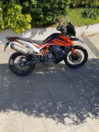 KTM 790 Adventure Negro/Naranja