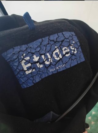 Felpa Études Studio Europa Nera Taglia M