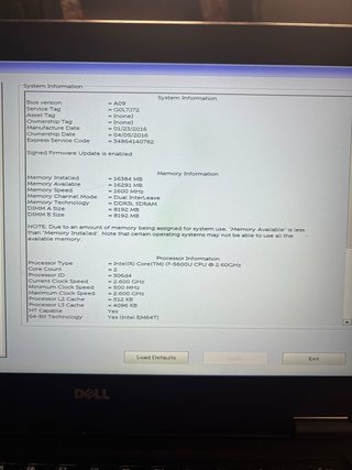 Portátil Dell Latitude E7450 Negro