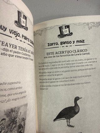 El Libro de los Enigmas del País de las Maravillas
