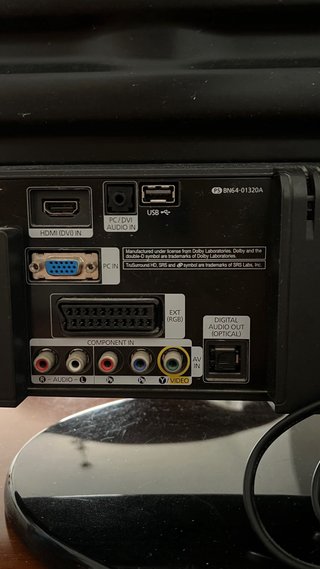 Televisor Samsung Negro 37”