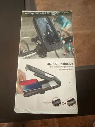 Funda impermeable para móvil en bici/moto