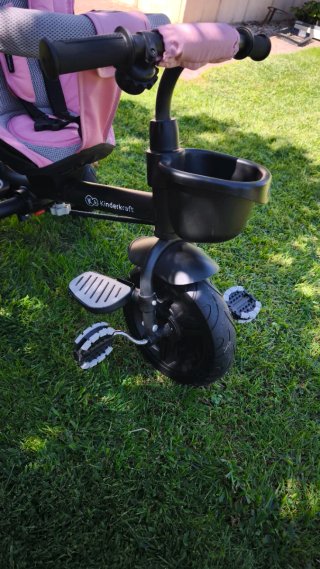 Triciclo Kinderkraft rosa