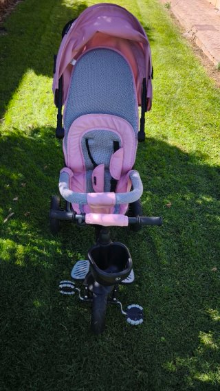 Triciclo Kinderkraft rosa