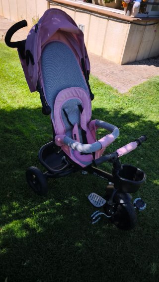 Triciclo Kinderkraft rosa