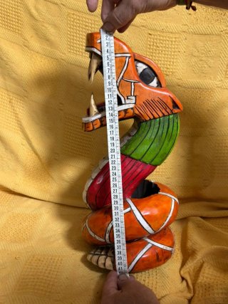 Figura Dragón Artesanal Naranja