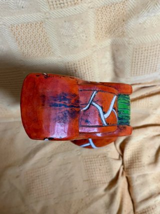 Figura Dragón Artesanal Naranja