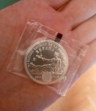 Moneda 2000 Pesetas 2001