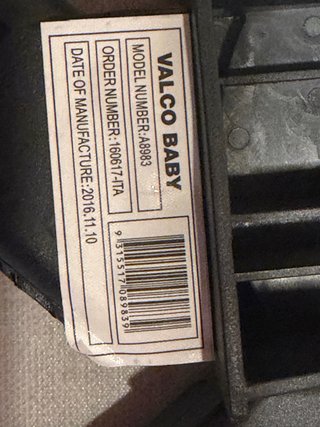 Adaptador Valco Baby Snap 4