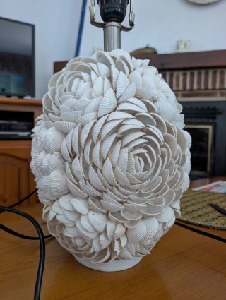 Lámpara Vintage Coastal Shell