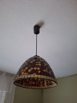 Lámpara colgante mosaico