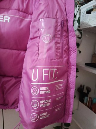 Chaleco acolchado niña talla S.  Talla 26