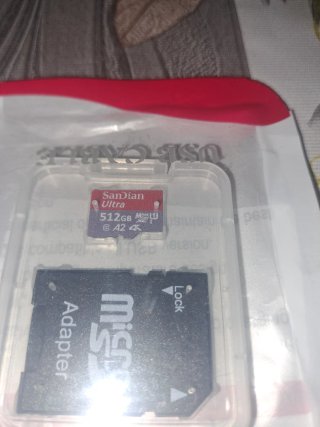 Tarjeta MicroSD Sandian Ultra 512GB A2 4K