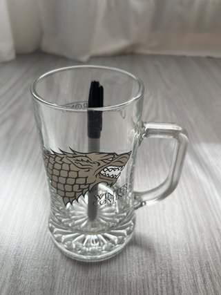 Jarra Cristal Juego de Tronos Stark
