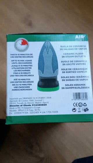 Plancha de cerámica AIR