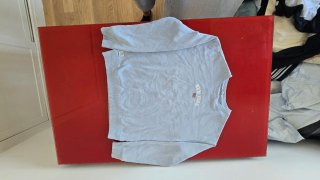Sudadera New York azul mujer