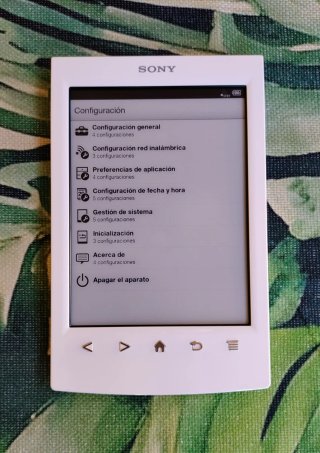 Libro electrónico Sony PRS T2 Blanco