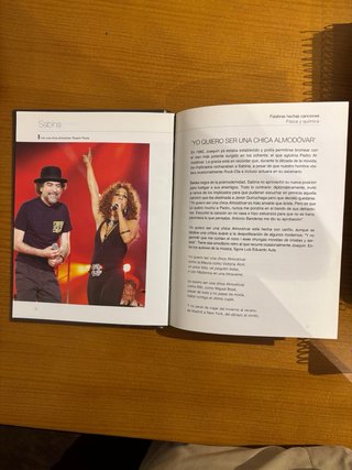 Libro CD Joaquín Sabina: Física y química