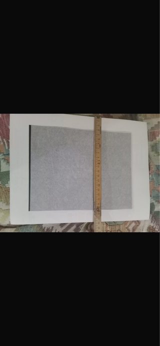 Foglia di pipal dipinta a mano