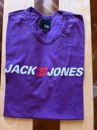 Camiseta Jack & Jones Morada Talla M