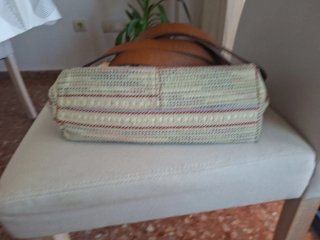 Mochila Beige Multicolor