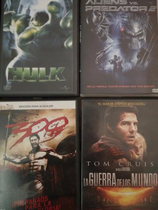 Lote 10 DVDs Acción, Fantasía, Sci-Fi